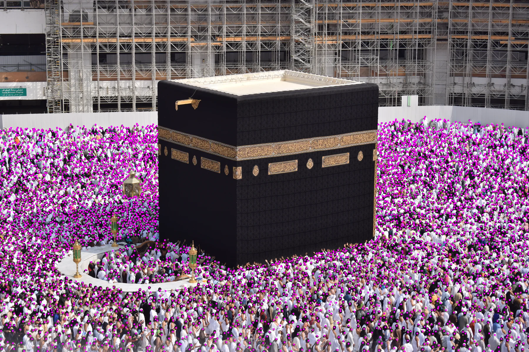 Crowd counting · the Haram